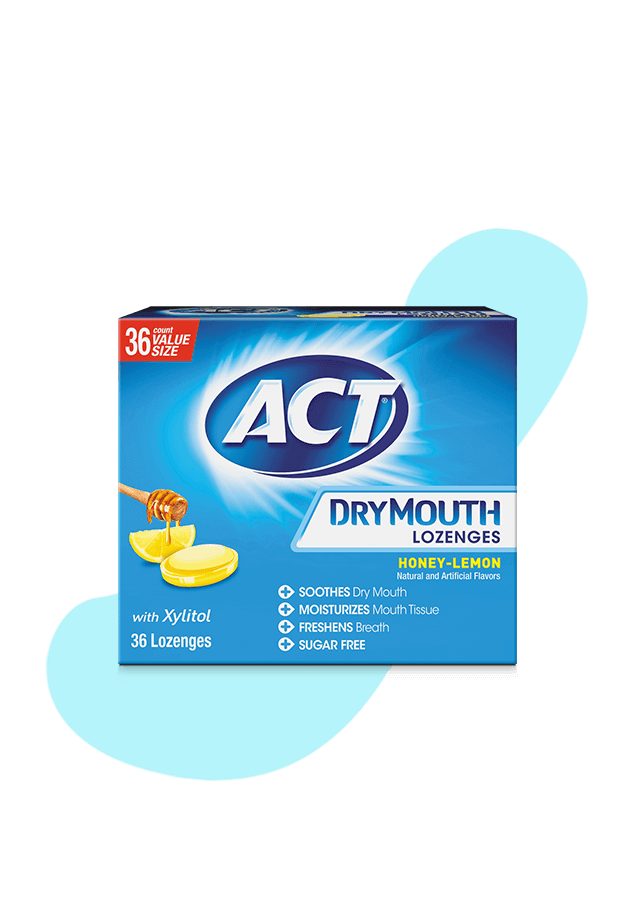 Dry Mouth Lozenges ACT® Dry Mouth Relief Products