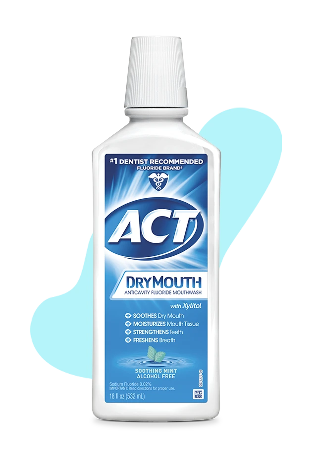 Dry Mouth Mouthwash ACT® CavityPrevention Fluoride Mouth Rinse